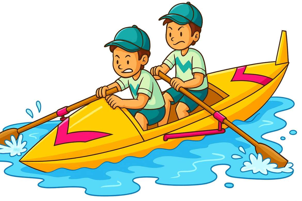 twee-roeiers-proberen-een-omgekeerde-boot